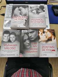 Zestaw 5 książek romanse literatura kobieca