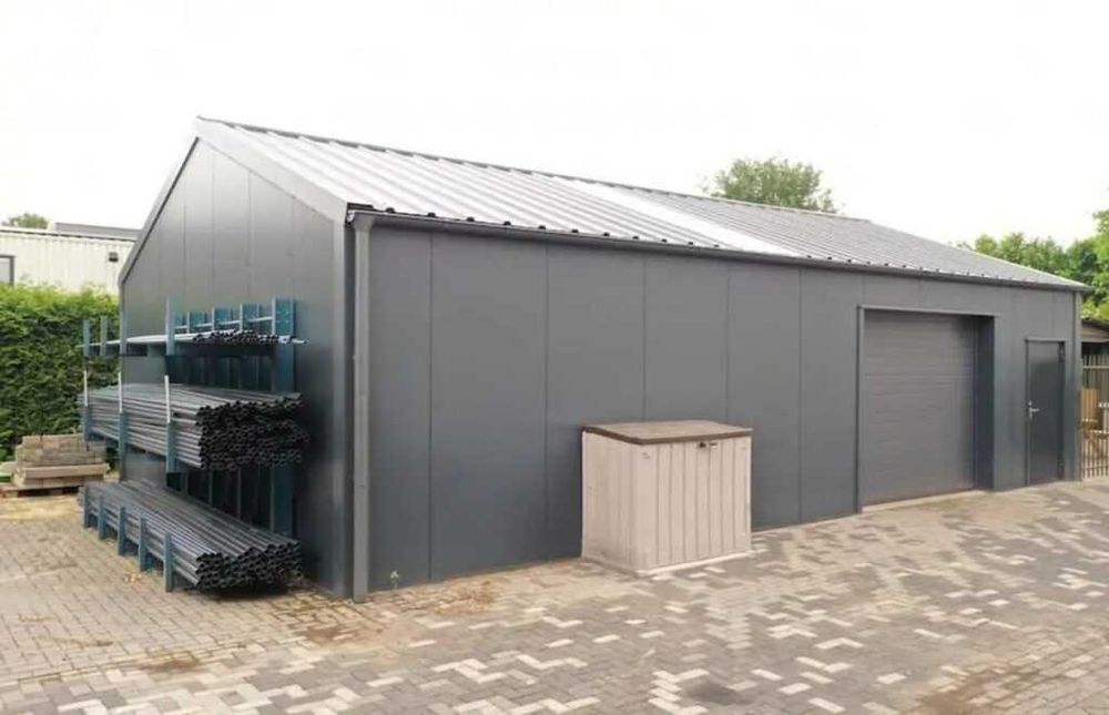 HALA NAMIOTOWA OCIEPLANA magazynowa, całoroczna   12X25X4,5 AG HALE