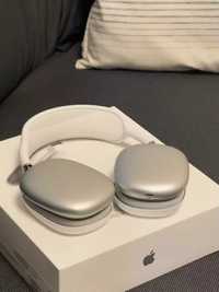 Apple AirPods Max, słuchawki Bluetooth do iPhone’a – srebrne