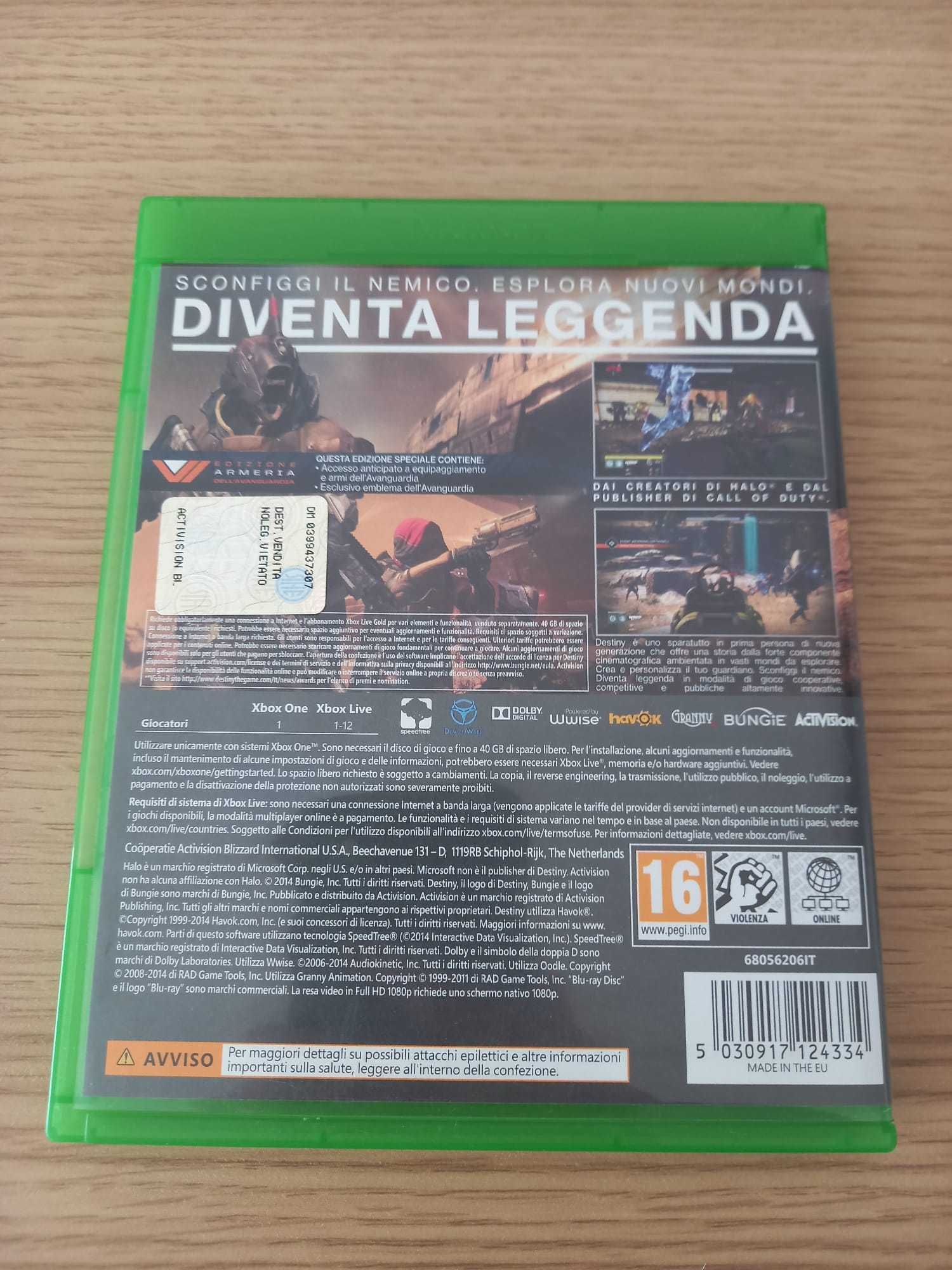 Jogo Destiny - XBOX One [aceito trocas]