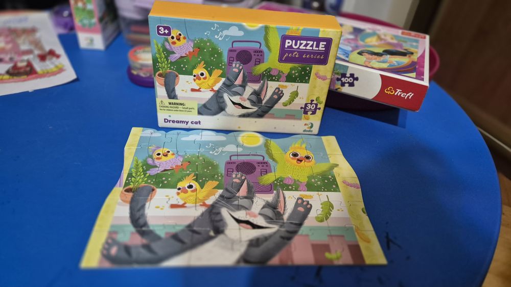 Пазли для діток 3+, 4+ 5+. Ціна за 2 шт. на вибір