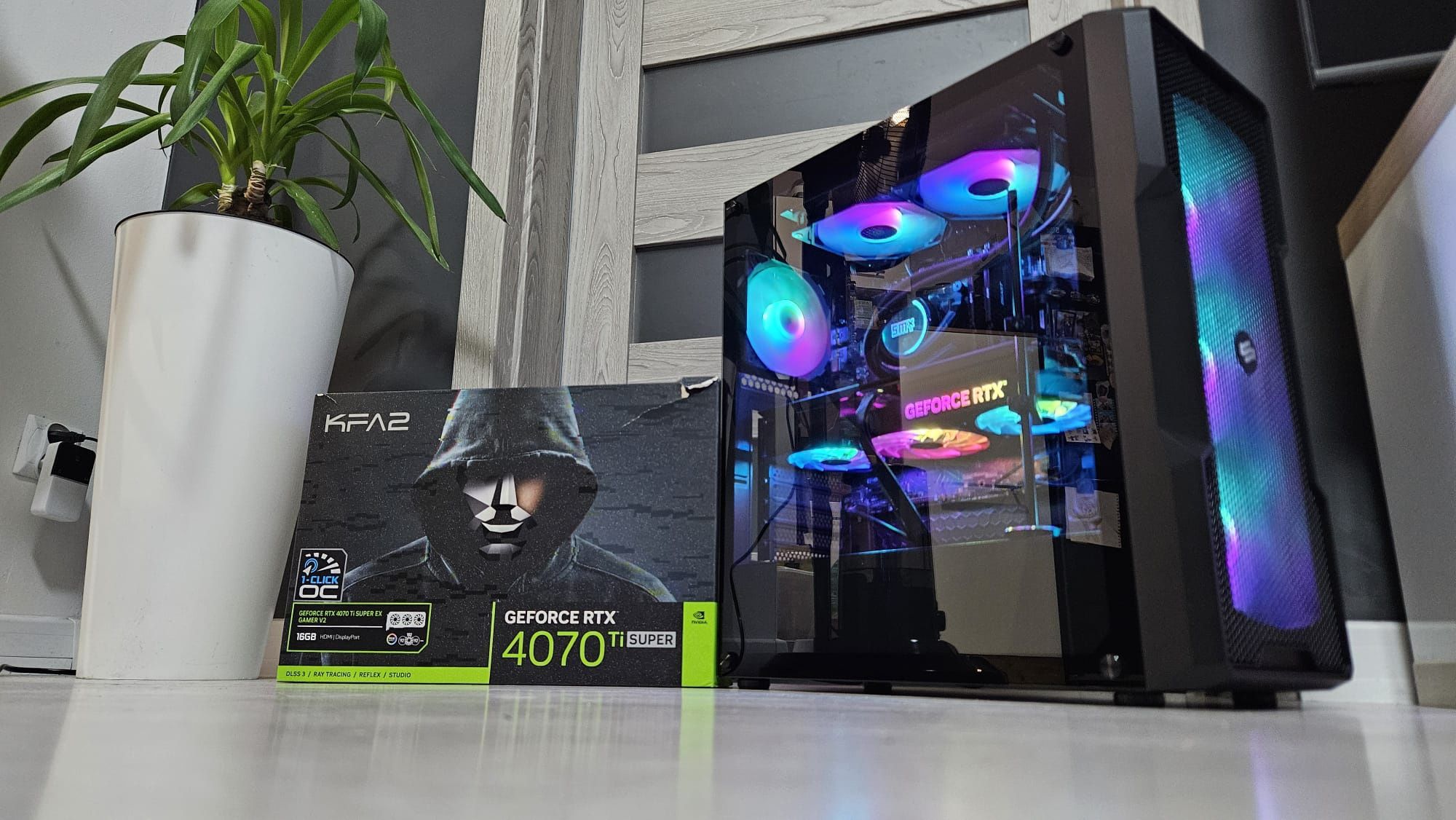Komputer gamingowy, RTX 4070 Ti Super, I7 13700f, 32gb RAM DDR 5, w11
