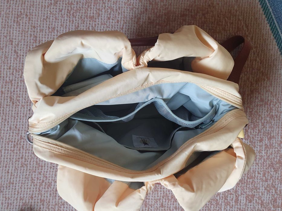 Torba torebka dla mamy żółta Lassing Glam Label Stan bardzo dobry