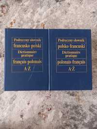 Słownik francusko-polski polsko-francuski 2 tomy