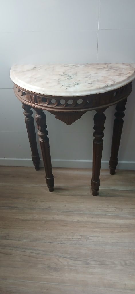 Mesa de meia lua para holl de entrada