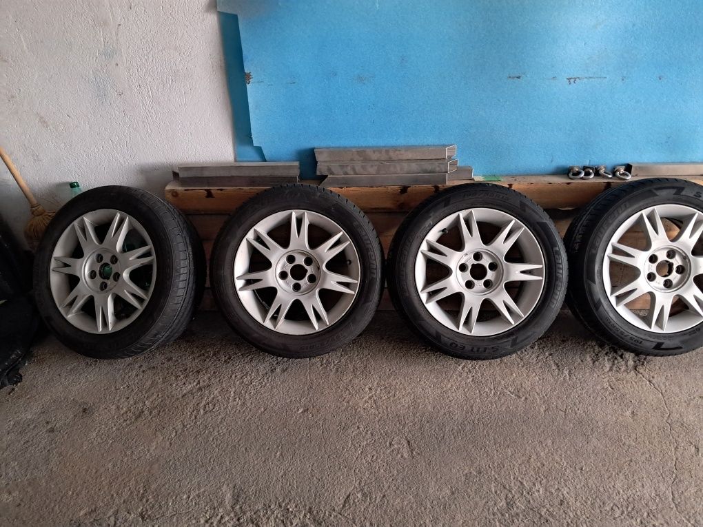 Komplet alufelg z oponami letnimi