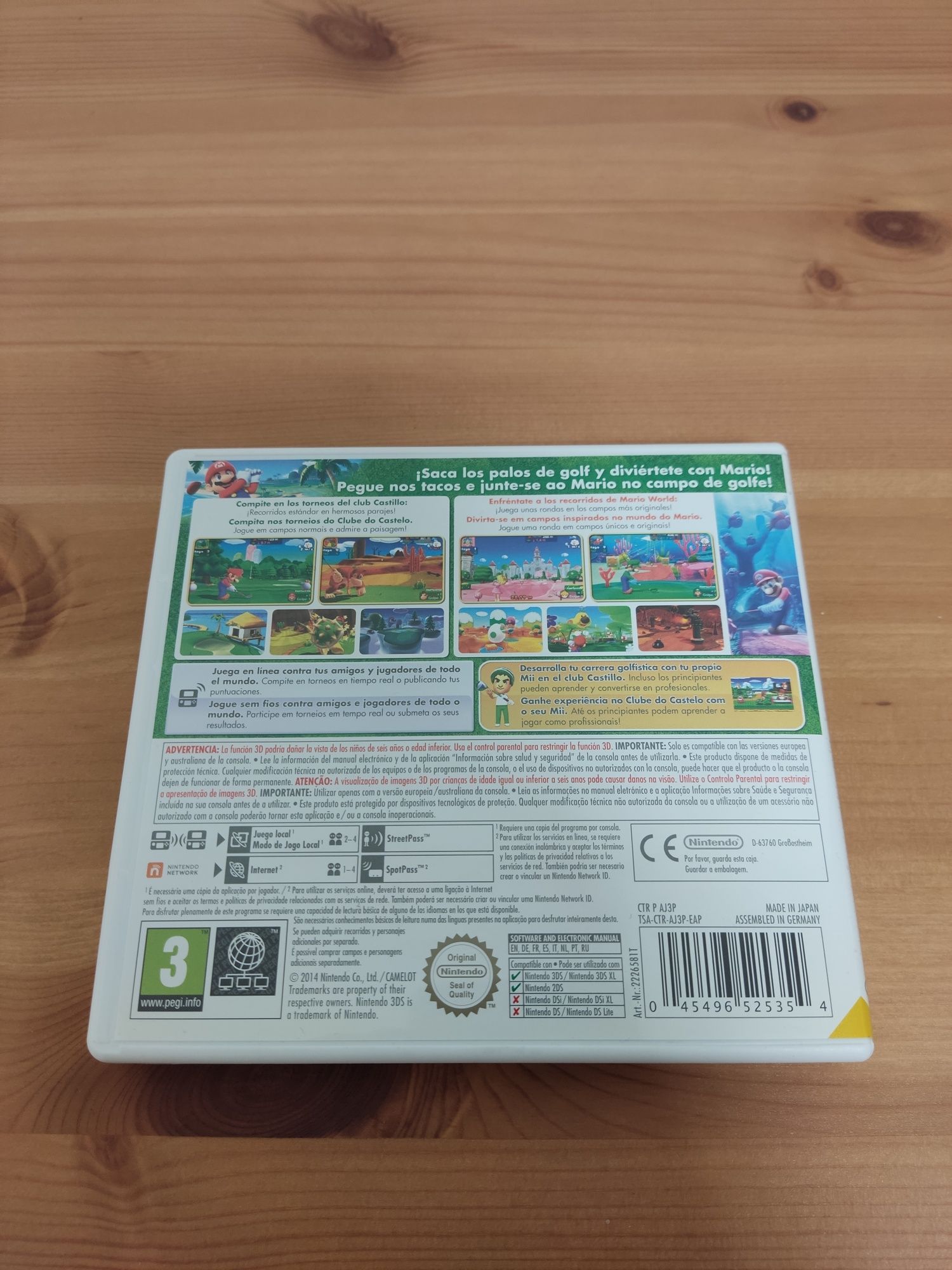 Jogo Mario Golf World Tour para Nintendo 3DS