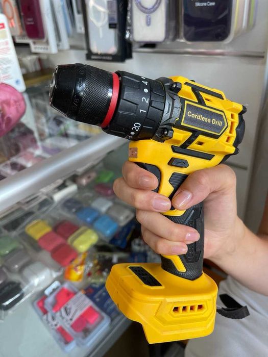 Шуруповерт Дрель 2аккумулятора НОВЫЙ комплект (Европа)