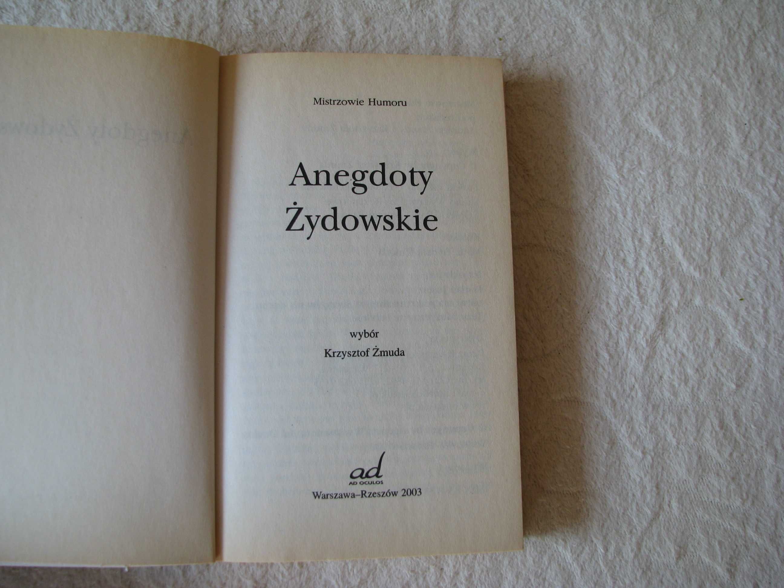 Anegdoty Żydowskie, Mistrzowie humoru, Krzysztof Żmuda