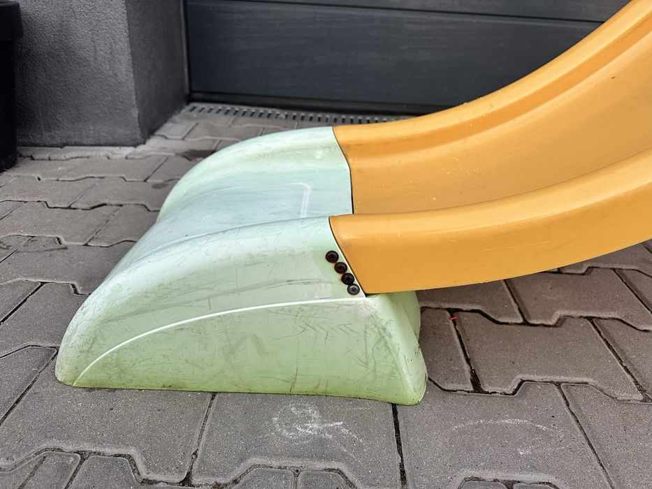 Smoby Zjeżdżalnia Smoby żółta ogrodowa dla dziecka