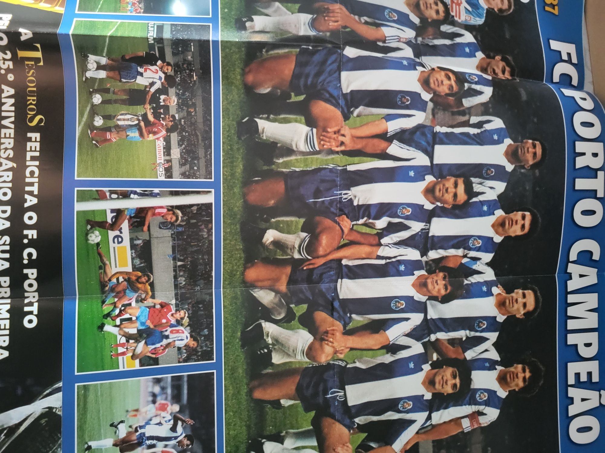 Poster gigante fcporto 1987