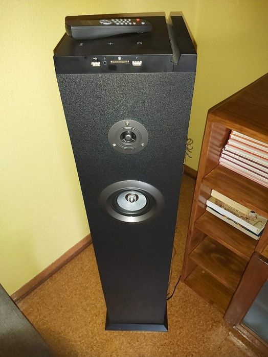 Coluna Sound Bar Energy Tower 8 Bluetooth 100W