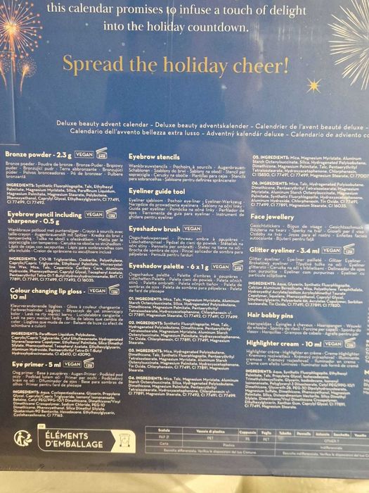 KALENDARZ ADWENTOWY MAX&MORE 24 kosmetyki do ciała i twarzy