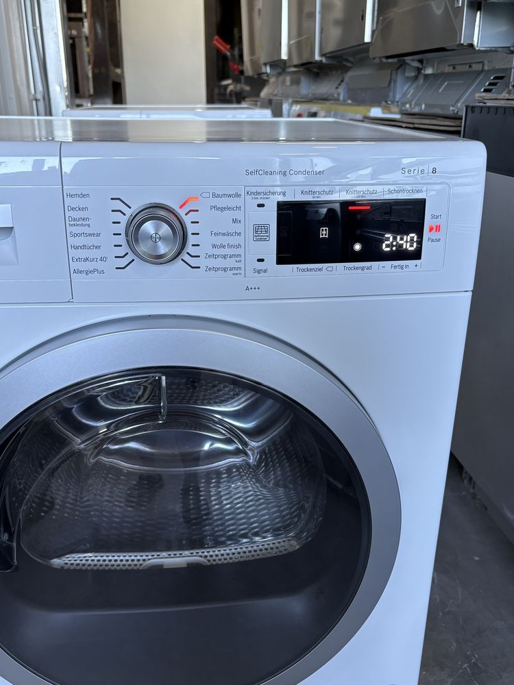 Bosch WTW875W0 сушильна машина A+++ тепловий насос 9 кг Німеччина