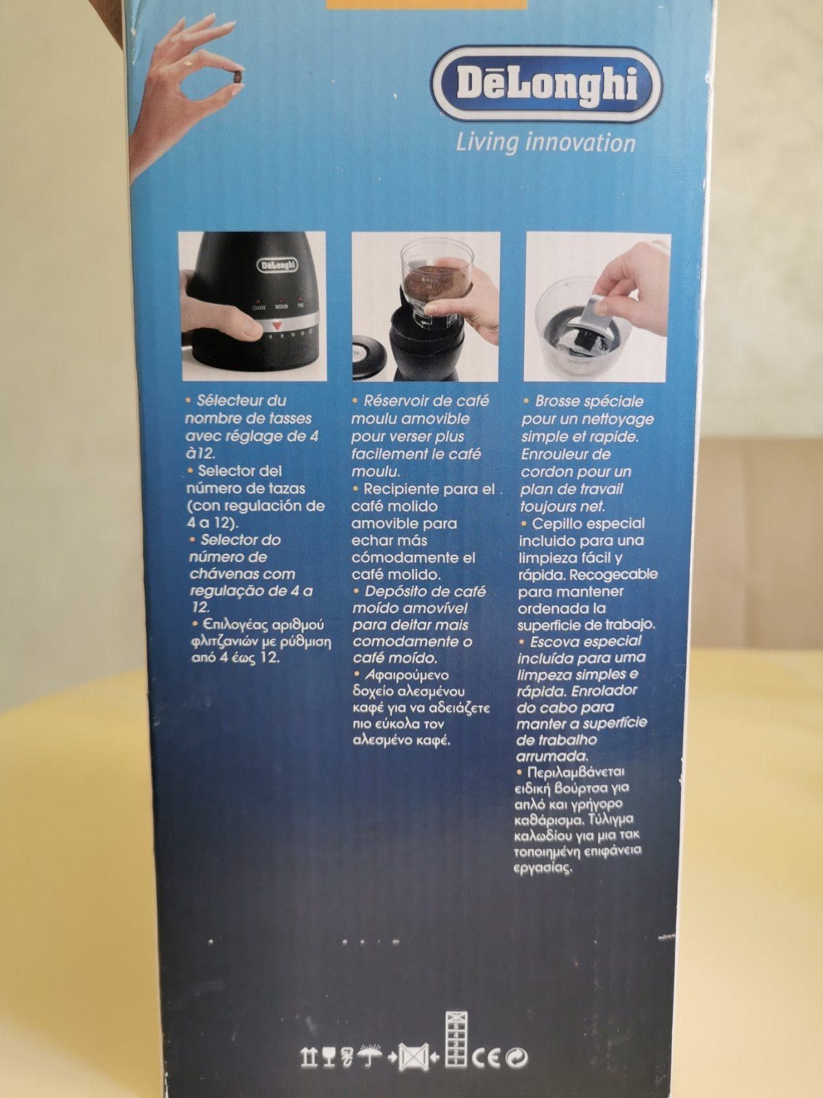 Кофемолка DeLonghi KG 49