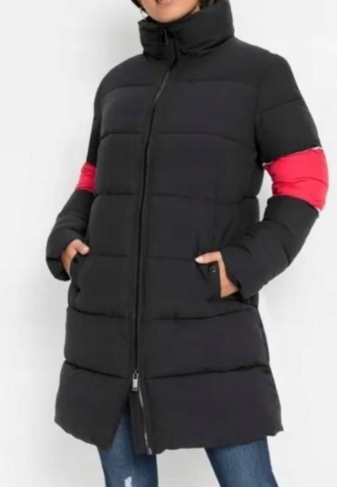 NOWA kurtka/płaszcz, pikowana, długa