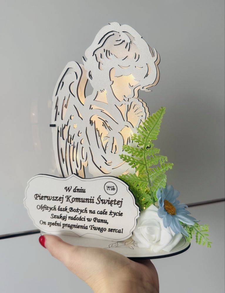 Aniolek na Komunie Świętą