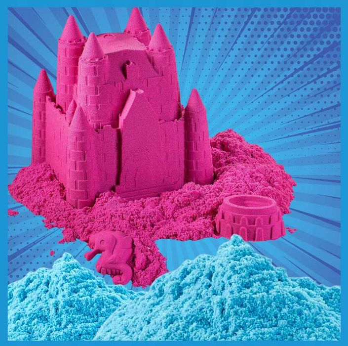 PIASEK KINETYCZNY MAGICZNY kinetic sand piaskolina 1kg zielony miękki