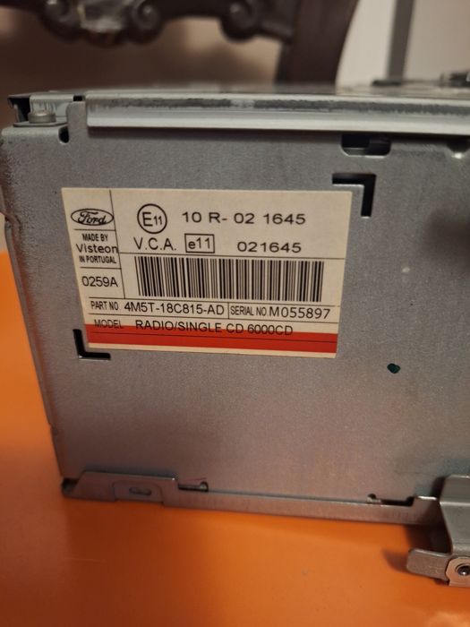 Radio CD Ford 6000CD