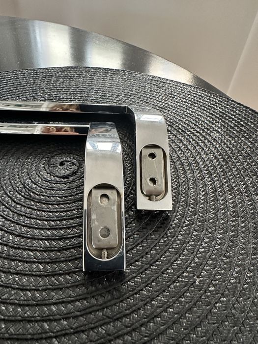 Porta rolo papel higiénico cromado