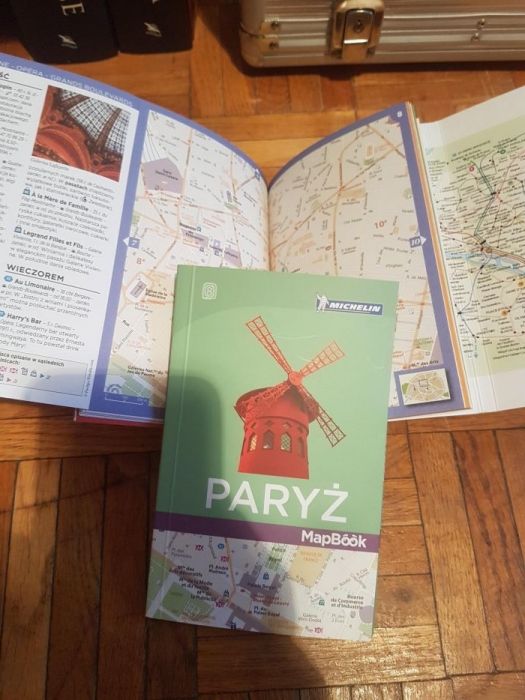 Paryż - atlas miasta z przewodnikiem