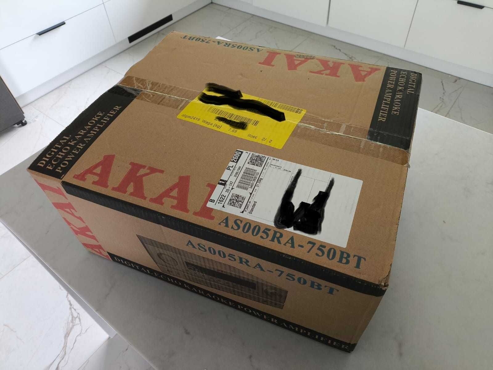Amplituner Akai AS005RA-750BT - NOWY!