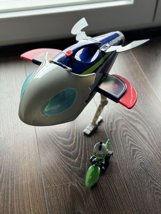 Nave foguetão lunar PJ Masks - kit completo