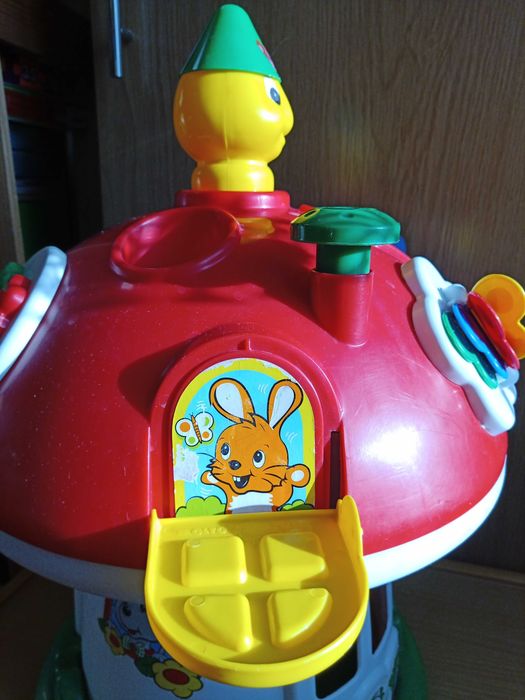 Игровой центр Грибок, домик для игрушек, высота 50см + плюшевый Пикачу