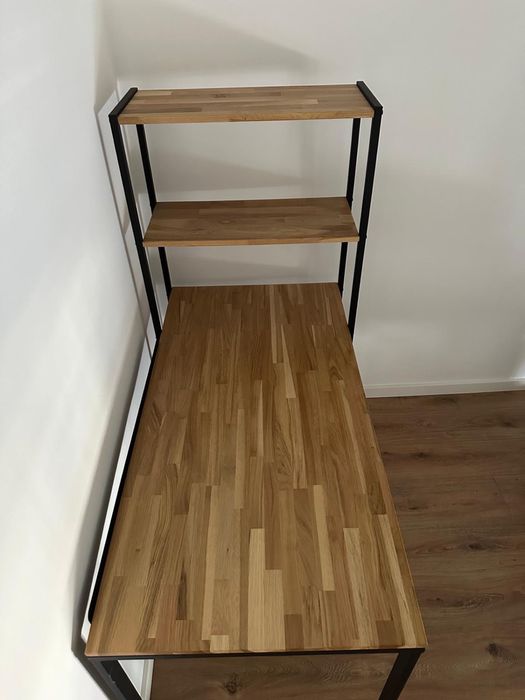 Secretária madeira com estante La redoute