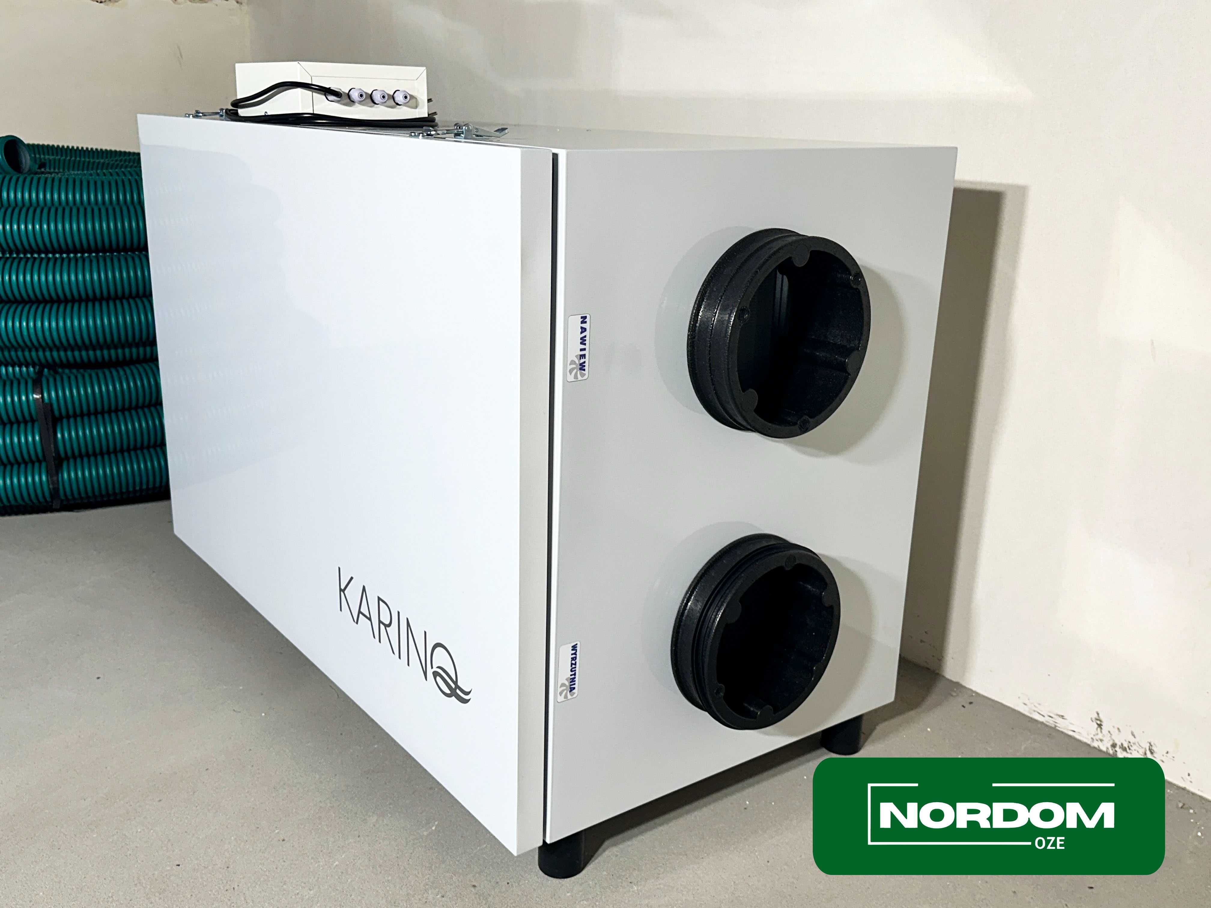 Nordom.pl - Nowość: Rekuperator Karino z Systemem Dzień-Noc | Antysmog