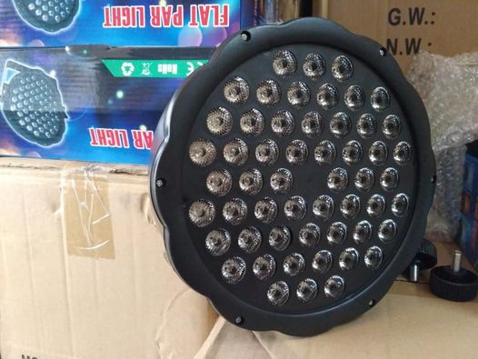 Светодиодная светомузыка LED-PAR 54 по 3w RGB 3 в 1 цветомузыка