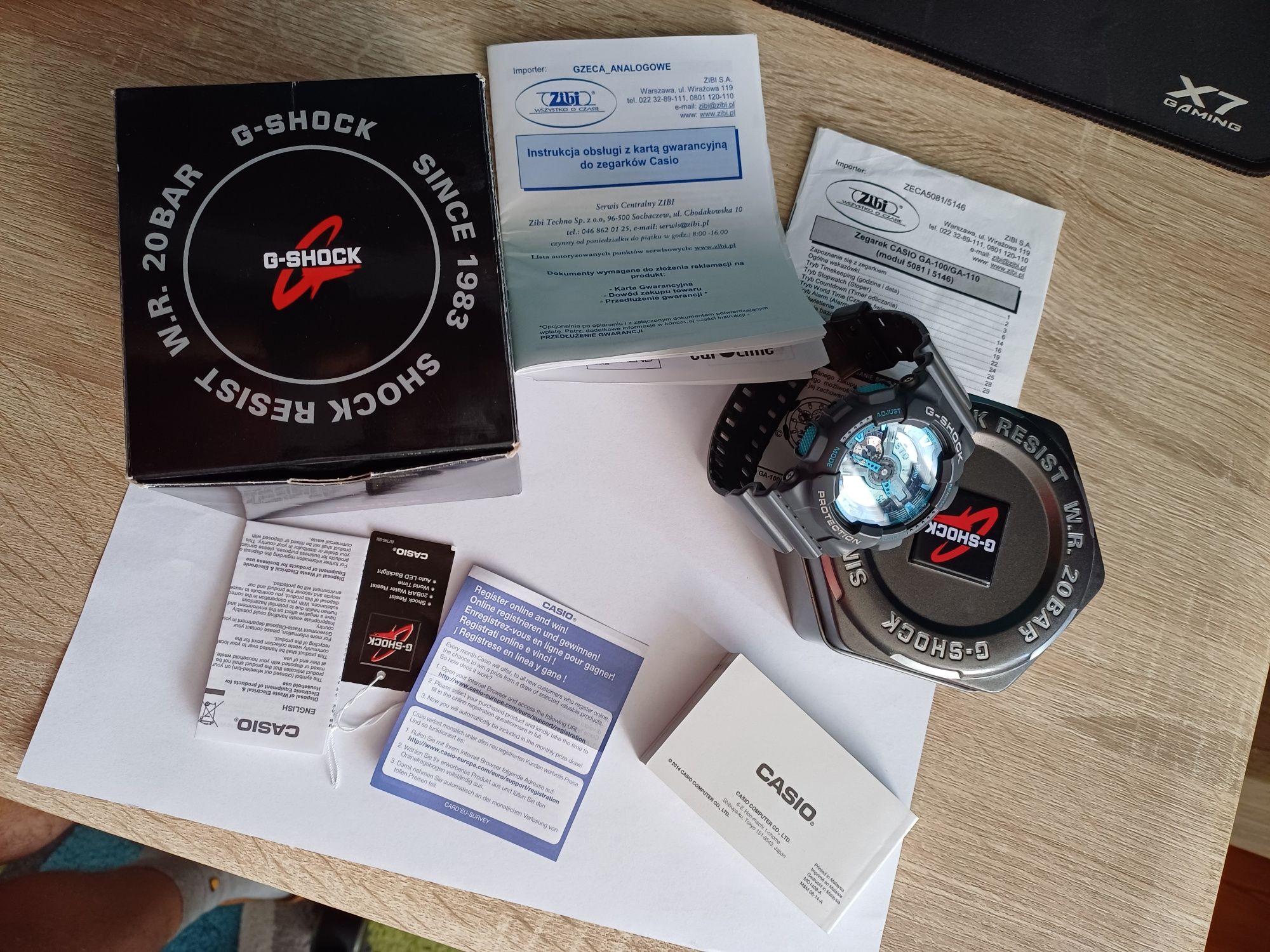 Zegarek Męski Casio G-Shock GA-110TS-8A2ER
Zegarek męski Casio G-SHOCK