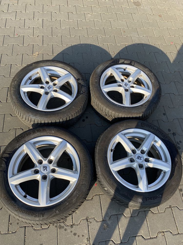 Komplet kół 16” 5x108 opony sezonowe felgi 5x108 Ford Volvo