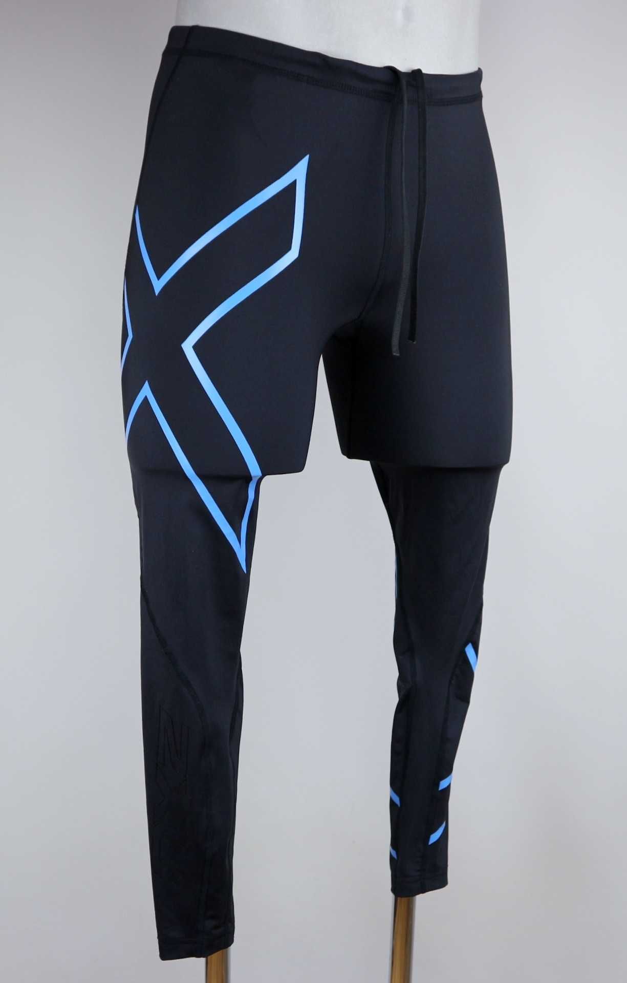 2XU legginsy kompresyjne 3/4 spodnie trenningowe L