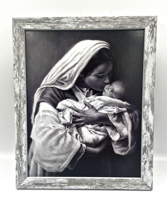 Obraz Matka Boska Całująca, obraz do zawieszenia, obraz na ścianę