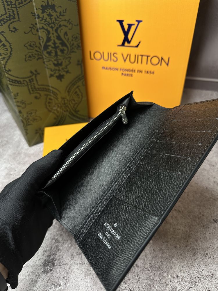 Портмоне кошелек Louis Vuitton ЛЮКС гаманец Луі Вітон з коробкою