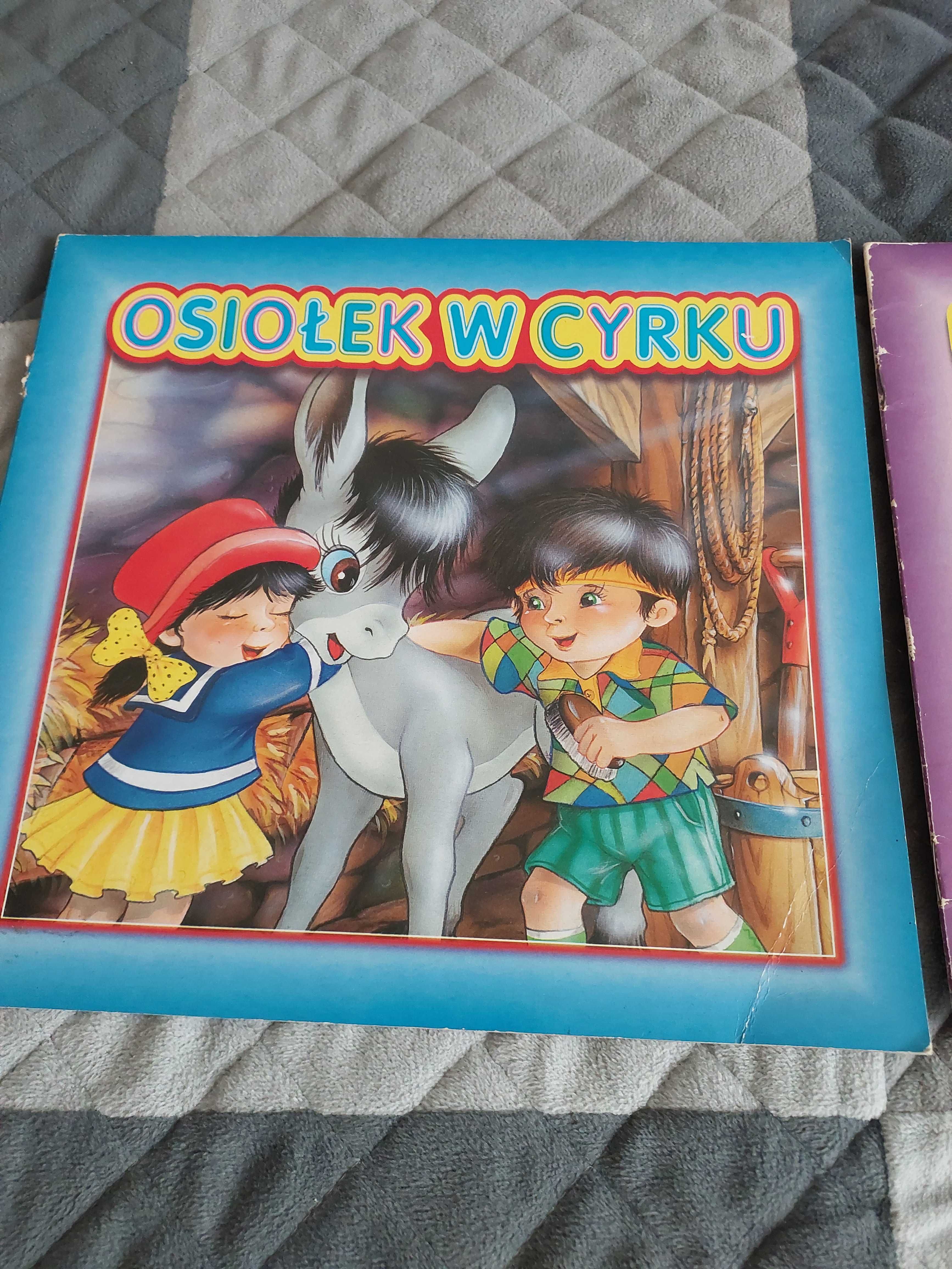 Bajki dla dzieci 2 sztuki Osiołek w cyrku i Przygody Biedronki