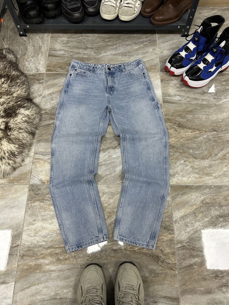 Широкі базові реп джинси карпентер carpenter джинсы big boy fubu