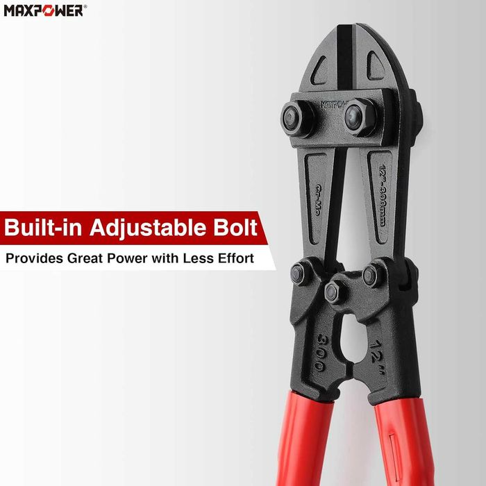 Przecinak do cięcia prętów drutów  NOŻYCE DUŻE 300MM MAXPOWER 12''