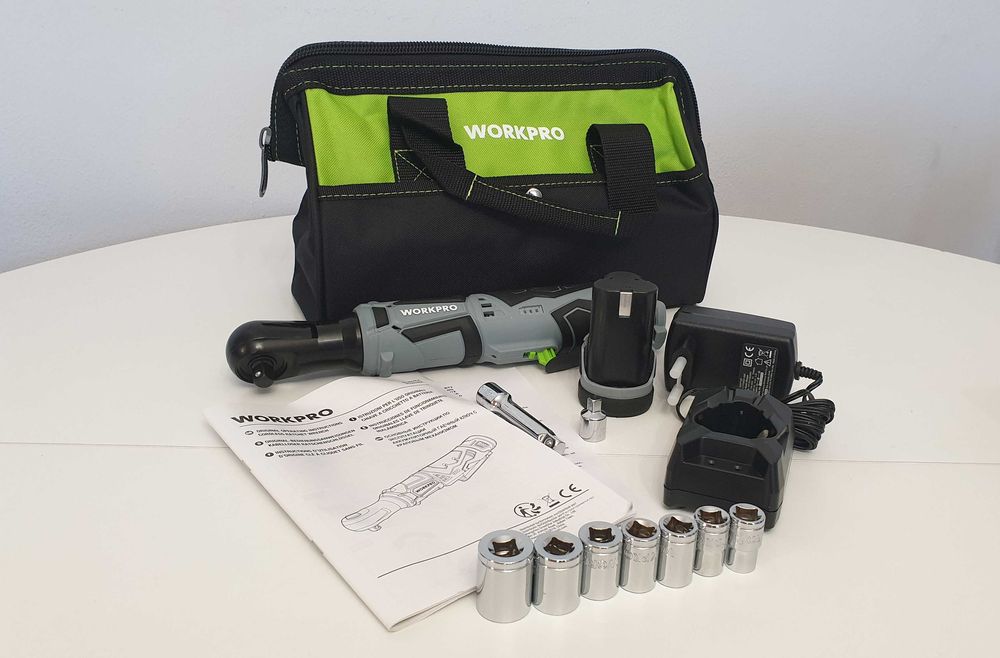 Akumulatorowa grzechotka akumulatorowy elektryczny klucz Workpro