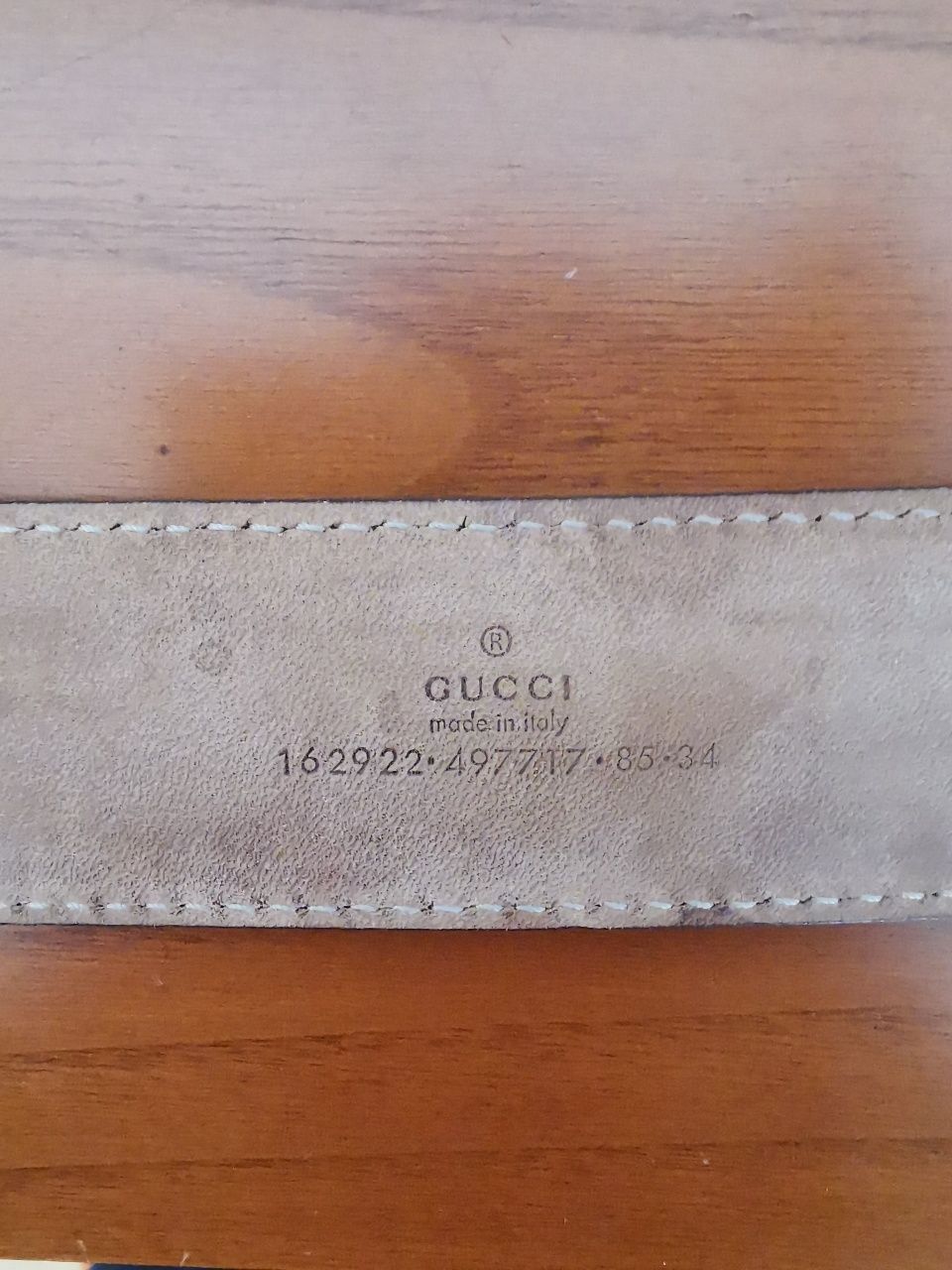 Cinto Gucci vintage em excelente estado