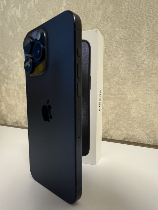 Iphone 15 pro max blue titanium 256gb neverlock