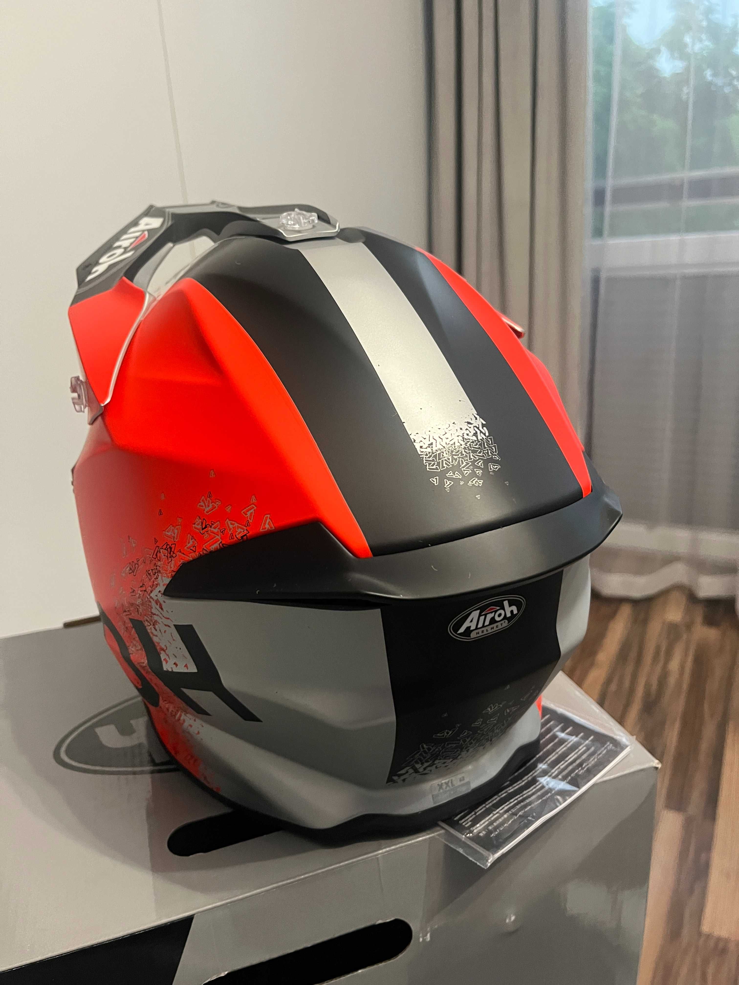 Kask AIROH Twist 2.0 Orange Matt MX (cross,quad,enduro,mtb) GWARANCJA