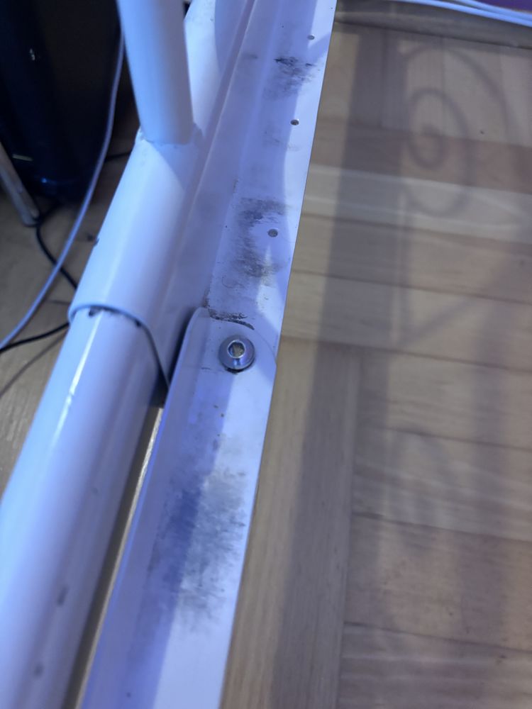 Ikea białe łóżko rozsuwane dla dzieci