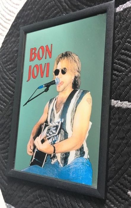 Quadros Espelhados Bon Jovi