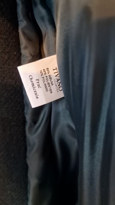 Płaszcz zimowy rozmiar 34