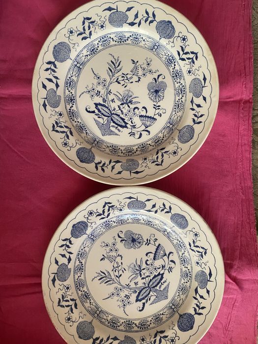 Тарелки «Синий лук» Буды