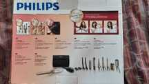 Modelador cabelo philips + hot air brush