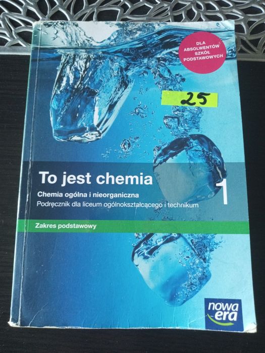 Książka do chemii
