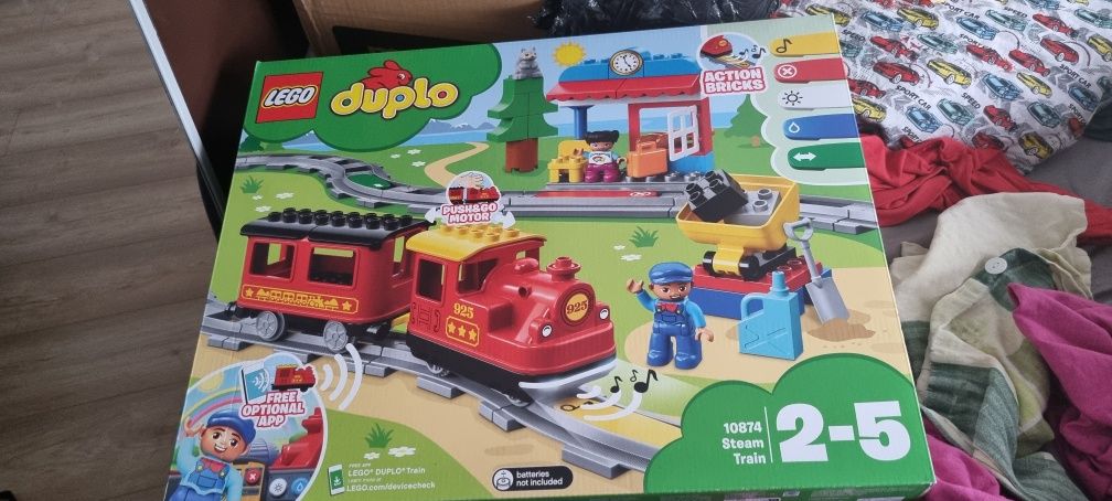 Nowa kolejką klocki duplo nr 10874